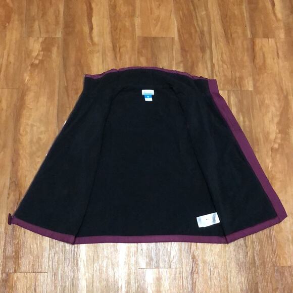 Columbia Sportswear Maroon Polyester Vest Size Medium - Picture 5 of 7